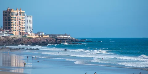 A beautiful beach in Baja California