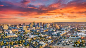 Aerial view of Phoenix, Arizona